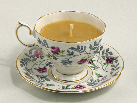 Candle in a teacup – $20